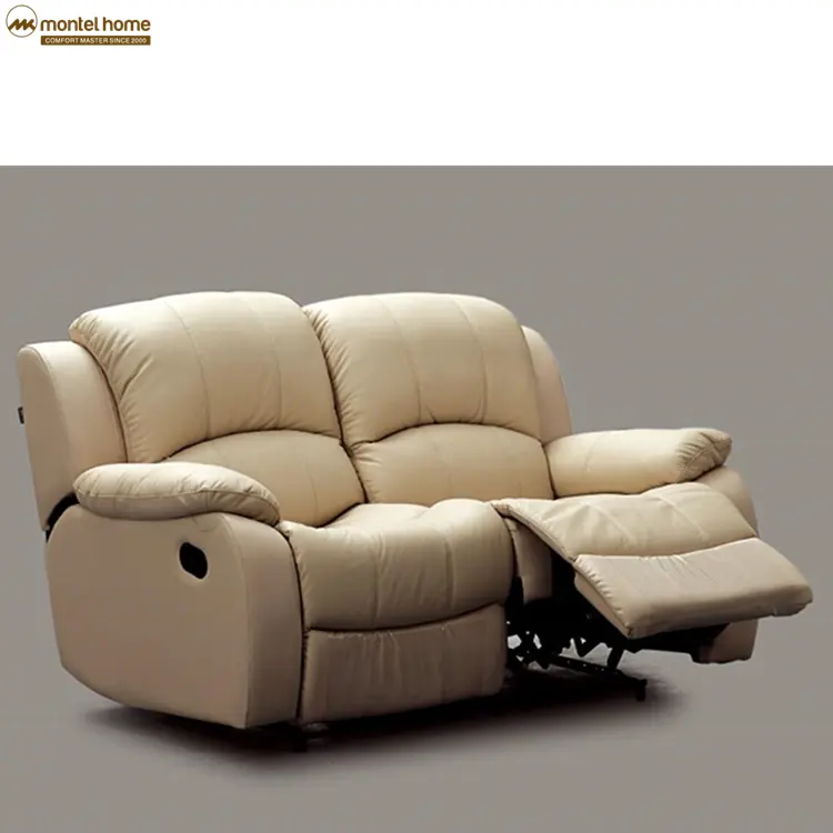 Josmile — ensemble de canapé en cuir véritable noir, Design moderne et bon marché, meubles de salon, fauteuil inclinable