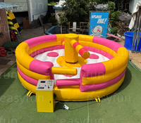 Jeux de carnaval à prix abordable : Jeu gonflable Meltdown personnalisé certifié CE pour adultes, en vente pour événements