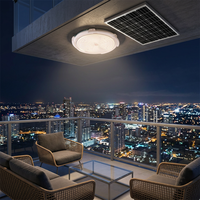 Lampe solaire de plafond extérieure durable et flexible, économe en énergie pour usage domestique