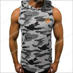 Tapa del tanque de gimnasio de entrenamiento tanque Top Fitness Tank top gimnasio Chaleco de capacitación - Product Image 5