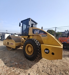 Construction Machines Vibration Smooth <b>Used</b> Caterpillar CS683E <b>Road</b> <b>Roller</b> Cat 18 Ton <b>Road</b> Drum <b>Rollers</b> Compactor Single Drum - Product Image 5