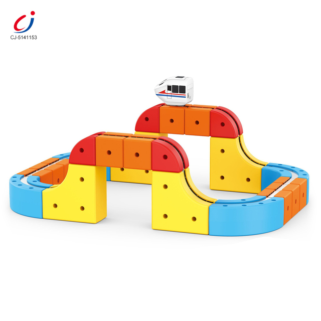 Chengji Plastic Track Cube Children Educational High-speed Train Assemble Multifunctional Magnetic Floating Levitate Toys