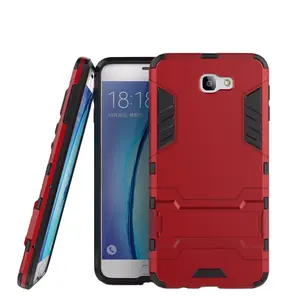 Hybrid 2 in 1 TPU PC for samsung galaxy j7 prime back cover