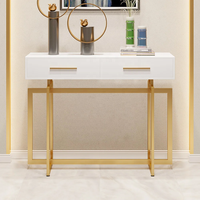 Buffet Design Moderne de Luxe Lumineux pour Salon Buffet Rectangulaire Blanc