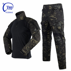 Venta caliente Uniforme G3 Entrenamiento Táctico Nuevo Traje de rana Camisas de manga larga y pantalones Traje de rana Ripstop - Product Image 4