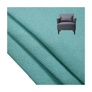 Cheap Polyester Fabric Supplier 100 Polyester Linen-Look Fabric Upholstery For Sofa