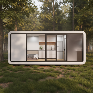 Casa Container Pieghevole Prefabbricata per Uso Esterno su Terreni Inutilizzati, Design Moderno 40ft, Garanzia 5 Anni - Product Image 1