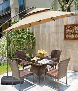 Parasol extérieur du fabricant Parapluie romain pliant avec vue sur la mer Parapluie de soleil pour les loisirs dans la cour extérieure - Product Image 5