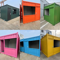 Maisons EPS préfabriquées à coût élevé maison conteneur à café modifiée restaurant café maison conteneur clé en main