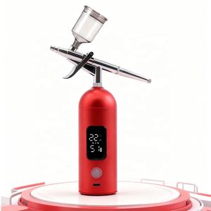 ביצועים גבוהים אלחוטי אלחוטי נטענת נחושת בוכנה אוויר מברשת להגדיר מסמר אמנות עוגת קישוט הרכב מצבי 3 מהירות - Product Image 3