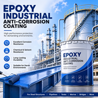 Revêtement liquide anti-corrosion imperméable à deux composants, apprêt époxy riche en zinc 70% pour la construction de tunnels