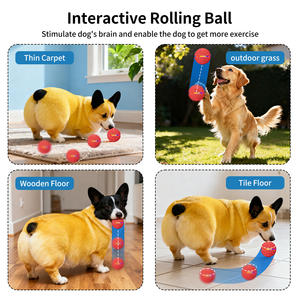 2026 Yüksek Kaliteli Akıllı Evcil Hayvan Oyuncağı Yuvarlanan Top Köpek Hareketle Aktive Edilen Şarj Edilebilir İnteraktif ETPU Evcil Hayvan Köpek Oyuncak Topu Uzaktan Kumandalı - Product Image 3