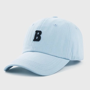 หมวกเบสบอลปักลายตัวอักษร 6 แผง คุณภาพสูง แฟชั่นผ้าฝ้ายนุ่ม สไตล์ Trucker Dad Hat กันน้ำ - Product Image 5
