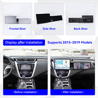 Écran radio MOOKAKA 13,1+12,3 pouces pour Nissan Murano 2015-2019, Android 15, navigation GPS, stéréo, CarPlay sans fil, Plug & Play