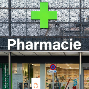 Lettres <span class=keywords><strong>en</strong></span> acrylique rétroéclairées personnalisées à haute luminosité, vert et blanc, avec LED pour enseigne de pharmacie ou devanture de magasin <span class=keywords><strong>24h</strong></span>/24 - Product Image 1