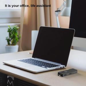 T51 MINI PC Atom Z8350 Quad Core <span class=keywords><strong>4GB</strong></span> 8GB <span class=keywords><strong>RAM</strong></span> 64GB 128GB ROM TV Stick Win10 Pro Máy Tính Micro Pc 2.4 Gam 5.8 Gam Wifi Di Động Pc - Product Image 5