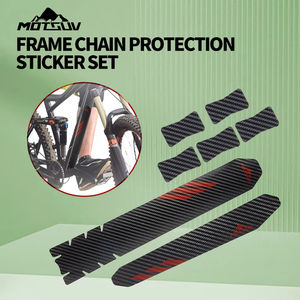 Etiqueta de protección de cadena de bicicleta MTBBike, pegatina de cadena de cuidado, Marco plegable, película protectora, pegatina antiarañazos - Product Image 2