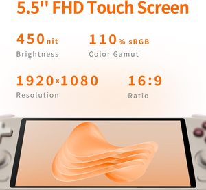 Yuou Retro Handheld Game Console 64GB 20000+ Classic Games <b>TV</b>-Out Color Display 854x480 3000mAh Battery <b>Portable</b> Gaming Device - Product Image 4