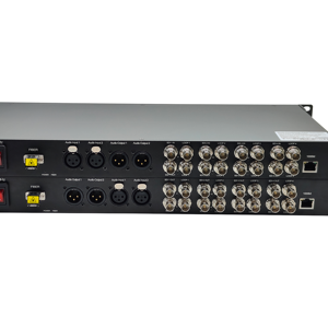 <span class=keywords><strong>Convertisseur</strong></span> Fibre Optique Bidirectionnel 4 Canaux 3G-SDI 1080P Niveau Broadcast pour Vidéo/Audio/Ethernet - Product Image 1