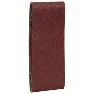 BOSCH - 2609256223 Jeu de bandes abrasives pour ponceuses à bande, qualité rouge 560mm (3 pièces) -EAN 3165140388269 ABRASIFS PAPIERS ABRASIFS - Product Image 1