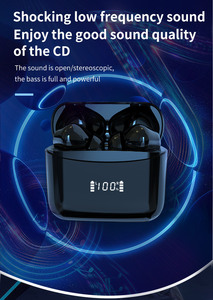 หูฟังไร้สาย J5 Pro 2 Air 2gen หูฟังขนาดเล็กพร้อมไมโครโฟนตัดเสียงรบกวน หูฟังไร้สายพร้อมจอ LED รุ่น J5 - Product Image 6