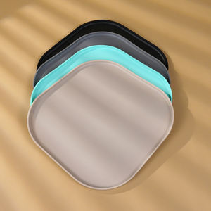 Benutzer definierte Silikon-Haustier matte in Lebensmittel qualität, rutsch feste wasserdichte Katzen hunde fütterung matte, leicht zu reinigen, spülmaschinen fest - Product Image 6