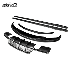 <span class=keywords><strong>Spoiler</strong></span> Anteriore, Diffusore Posteriore e Minigonne Laterali in Fibra di Carbonio <span class=keywords><strong>F30</strong></span> Msport per BMW Serie 3 <span class=keywords><strong>F30</strong></span> Msport - Product Image 3