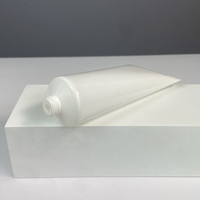 Tube souple en plastique blanc de haute qualité Hengjian en stock, 100 ml, pour cosmétiques, maquillage, lotion, soins personnels