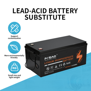 25,6 В LiFePO4 литий-железо 24 В фосфатная аккумуляторная батарея для RV хранения солнечной энергии <span class=keywords><strong>3</strong></span> года гарантии Срок службы 6000 + циклы RV лодка - Product Image 2