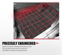 Tapis de sol de voiture KIWI MASTER 3D TPE adaptés à Toyota Hilux Auto 2016-2025