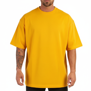 Camiseta de algodón orgánico 100% para hombre Camiseta sostenible de algodón puro OEM ecológica Todos los colores con excelente comodidad 2026 - Product Image 1