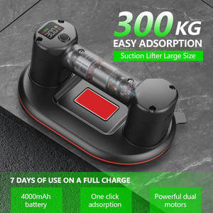 Ventosa Elevadora de Azulejos Industrial Inalámbrica de 10 Pulgadas con Bomba de Vacío Automática a Batería y Pantalla Digital - Product Image 4