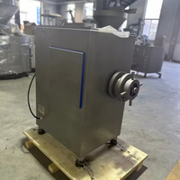Hachoir à viande électrique professionnel, machine de transformation de la viande robuste avec kit de bourrage à saucisses