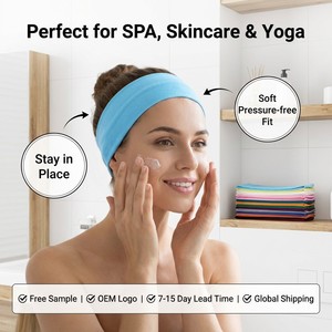 Nastro Personalizzato per Confezioni in Blu e <span class=keywords><strong>Rosa</strong></span> per Scatole Regalo e Set Cosmetici con Logo OEM all'Ingrosso - Product Image 2