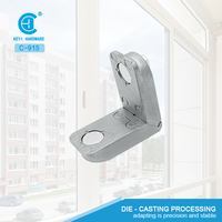 Fabricant de haute qualité – Support d'angle moulé sous pression en aluminium pour portes et fenêtres, accessoires en alliage d'aluminium