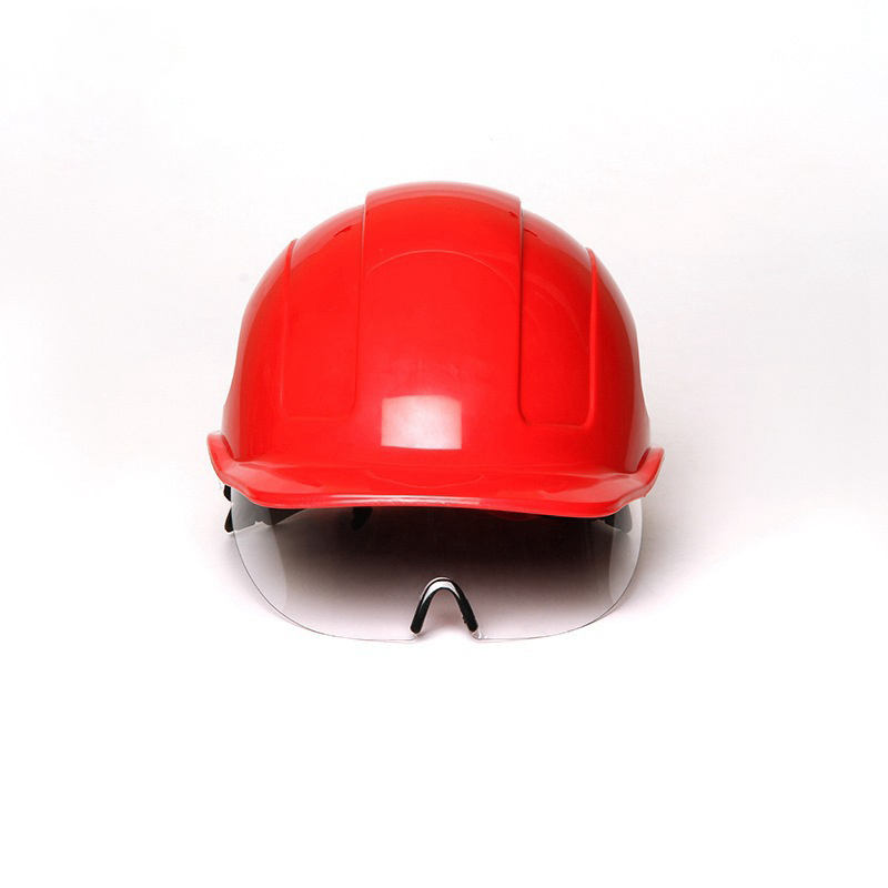 ABS Construction Safety Helmets with Visor High Strength