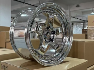 Nouvelles jantes HRW FORGED de 19 pouces pour voitures de sport, jantes en aluminium forgé, design à fond profond, 8J 100 mm 98 mm, cinq branches, garantie de 3 ans - Product Image 5