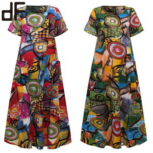 chinese dress ladies Traditional African Kitenge Wax Print Formal Backless Fish Tail Dress   Asigbe