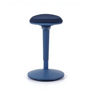Tabouret de bar moderne en plastique Henglin Moore, chaise de bureau ergonomique à hauteur réglable, confortable pour une utilisation prolongée, pivotante, pour atelier - Product Image 4