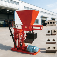 Machine à fabriquer des briques en béton compacte, 35 secondes, 4800W, avec commande simple pour petite usine