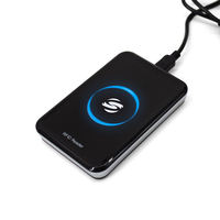 Lector de Proximidad RFID USB 125Khz, Plug-and-Play, TK4100 T5577 EM4305, Lector de Tarjetas de Control de Acceso, ABS, Sin Necesidad de Controlador