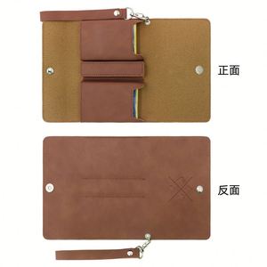 Stocked 4 Colors Divided Design PU Leather Portable Fashion Promotional <b>Card</b> Organizer Box Storage Slots for Poker <b>Playing</b> <b>Cards</b> - Product Image 5