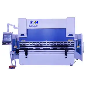 Máquina de prensado de frenos CNC de gran potencia, dobladora de acero inoxidable, 600T, 6000MM