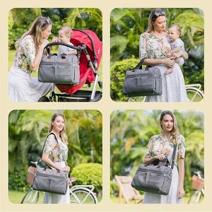 Free Sample Factory wholesale Large Baby Diaper <b>Bag</b> Weekender Travel <b>Changing</b> <b>Bag</b> for Travel Gym Hand Duffle <b>Bag</b> - Product Image 6