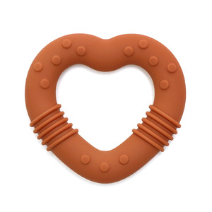 Heart &amp; Star Teether Toy for Babies - Food Grade Baby <strong>Teething</strong> Stick,Anti-Thumb Sucking Chew Toy,Silicone Teether Silicone Teeth - Product Image 6