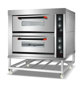Factory Direct Sales Commercial Electric 2 Layer Bread Pizza Cake Baking Oven Machine For Bakery