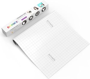 Rotolo di carta trasparente a griglia trasparente rimovibile impermeabile a diilobbico per nastro adesivo in vinile per <span class=keywords><strong>Cricut</strong></span> - Product Image 1