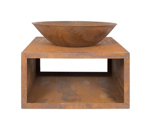 Nouvelles idées de produits : <span class=keywords><strong>Plancha</strong></span> de patio en acier Corten rouillé, robuste et résistante à la chaleur <span class=keywords><strong>pour</strong></span> les fêtes - Product Image 3