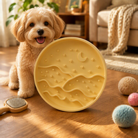 Gamelle exclusive anti-étouffement pour animaux de compagnie, à alimentation lente, antidérapante, anti-renversement, en silicone de qualité alimentaire pour chats