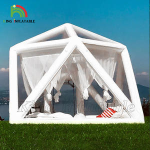 Tente gonflable transparente de luxe en forme de Triangle pour maison, <span class=keywords><strong>Camping</strong></span>, vacances, <span class=keywords><strong>Camping</strong></span>, observation des étoiles - Product Image 2
